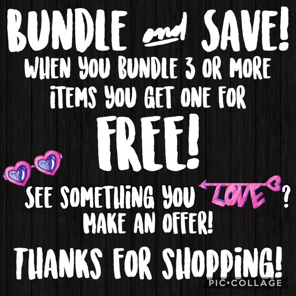 Bundle & SAVE! 🖤💗🖤